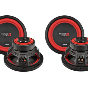 2 Cerwin Vega V102DV2 10" Dual 2 Ohm Subwoofer 2200 Watt