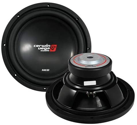 Cerwin Vega XED10V2<br/> 800 Watts 4 Ohm SVC XED Series Subwoofer