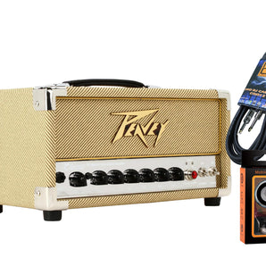 Peavey Classic 20 Mini 20-watt Tube Head+ Free Mr Dj Instrument Cable+Phone Holder