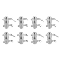Thumbnail for 8 Sets MR Truss Double Ended Conical Coupler Stage Lighting Truss Fittings fit Pipe 50mm