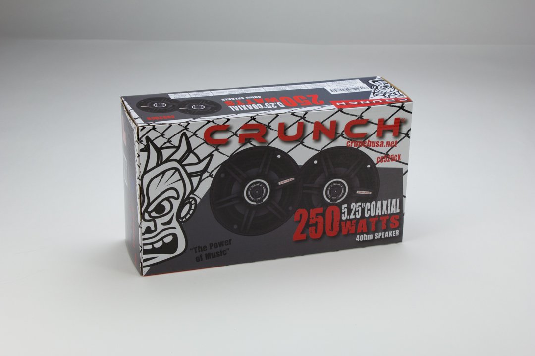 Crunch CS525CX 250W 5.25" 2-Way CS Series Coaxial Car Speakers