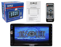 Thumbnail for Absolute DD-4000AT 7-Inch Double Din Multimedia DVD / CD / MP3 / USB Receiver with Touch Screen System