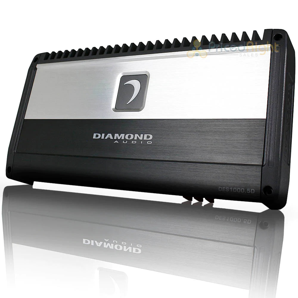 Diamond Audio DES1000.5D  5-Channel 1000W RMS Full Range Class D Amplifier
