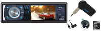 Thumbnail for Absolute DMR-380T 3.5-Inch In-Dash Single Din DVD/CD/MP3 Receiver with Detachable Face and USB Input