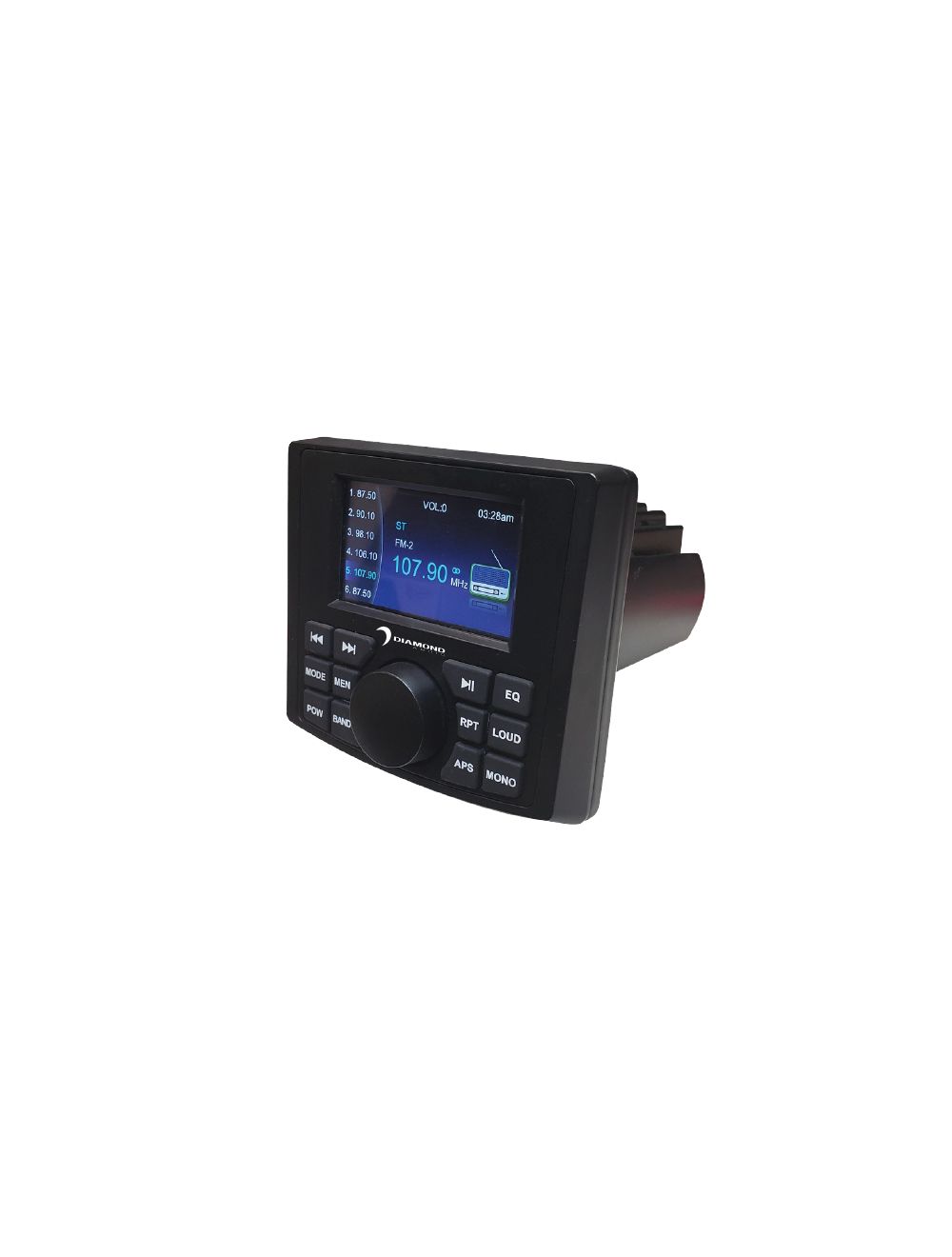 Diamond Audio DMR3 Motorsport All-Weather Audio Player Receiver