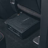  ROCKFORD FOSGATE PS-8 powered enclosed subwoofer speaker amplifier in a compact design.