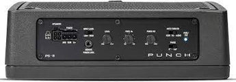  ROCKFORD FOSGATE PS-8 powered enclosed subwoofer speaker amplifier in a compact design.