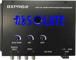 BXPRO2 Digital Bass Maximizer Processor with Dash Mount Remote Control