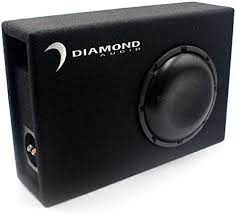 Diamond Audio DESMB8A 8" 2 Ohm 250W RMS Power Handling Active Subwoofer Enclosure