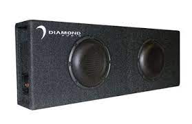 Diamond Audio DES8G Black Subwoofer Grill 8"