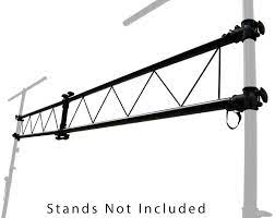 MR DJ LSBS10 10 Foot I-Beam Section Pro Audio DJ Light Lighting Portable Truss Section Add to Speaker stands or Extension