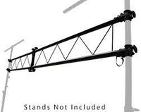 Thumbnail for MR DJ LSBS10 10 Foot I-Beam Section Pro Audio DJ Light Lighting Portable Truss Section Add to Speaker stands or Extension