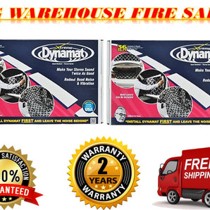 2 Original brand new Dynamat 10455 Xtreme Bulk Pack 36 SQ FT (9 Sheets)