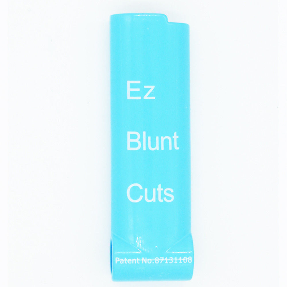  EZSplitz Cigar Cutter Blunt Slicer (Blue) : Health