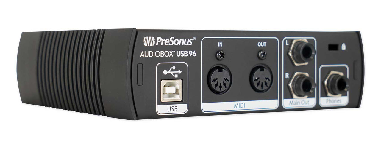 PRESONUS AUDIOBOX 96 2x2 Audio 2.0 Recording Interface + Samson SR350 Headphones
