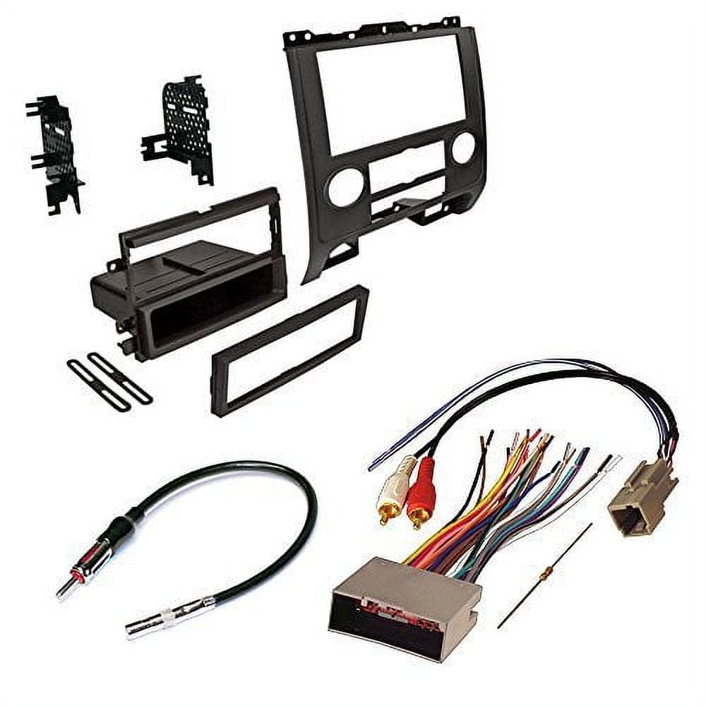 ford 2008-2012 escape (non-amplified)car radio stereo radio kit dash installation mounting w/ wiring harness and radio antenna