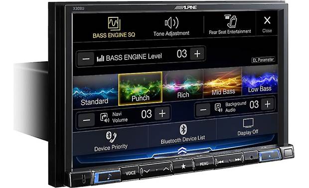 Alpine X308U Mech-less Navigation 8-inch Restyle Dash System