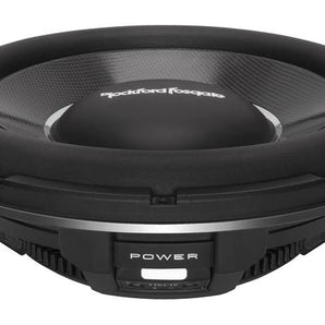 Rockford Fosgate Power T1S1-12 1200W 12" Power Series Single 1-ohm Shallow Car Subwoofer