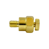 Thumbnail for American Terminal GMBAT-1 GM Side Post Terminals <br/>GM Short Side Post Mount Positive Negative Battery Terminal Gold Plated