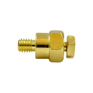 2 American Terminal GMBAT-1 GM Short Side Post Mount Battery Terminal Gold Plated