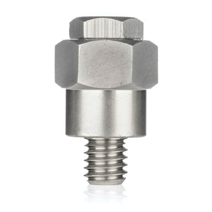 2 American Terminal GMBAT-1C GM Short Side Post Mount Positive Negative Battery Terminal Chrome Plated