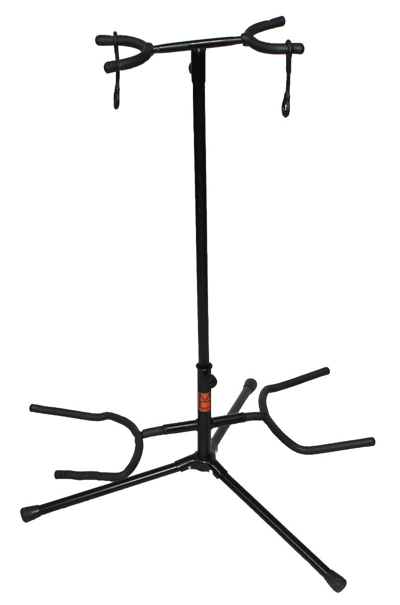 MR DJ GS400 DOUBLE GUITAR STAND WITH SMART LOCKING