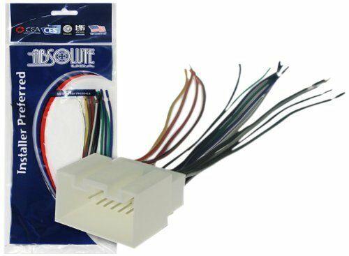 Absolute H598-1771 70-1771 Radio Wiring Harness Compatible with Ford/Lincoln Mercury 1998-2010