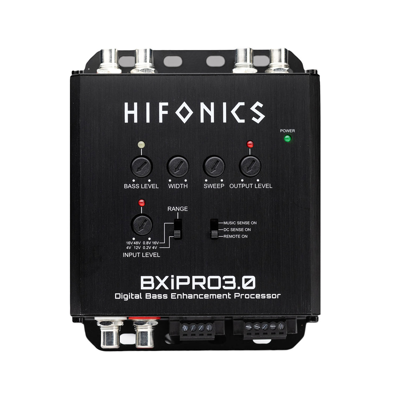 Hifonics BXIPRO1.5 Bass Enhancer Processor with Dash Mount Remote Control