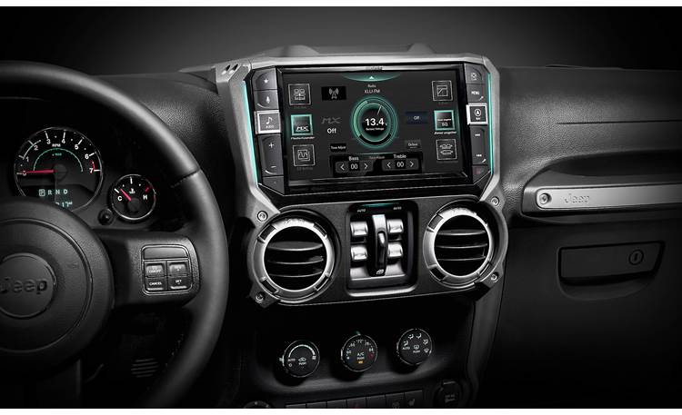 Alpine Electronics i509-WRA-JK 9” Weather-Resistant Multimedia Receiver for The 2011 – 2018 Jeep Wrangler