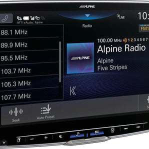 Alpine Halo9 iLX-F511 Digital multimedia receiver an 11" touchscreen