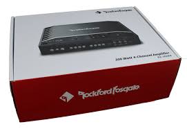 Rockford Fosgate R2-300X4 300 Watts 4-Ch Amplifier + 2 Pairs R165X3 6.5" Speakers