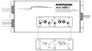 Audio Control ACX-300.1 Mono Powersports Marine Amplifier 300 watts RMS