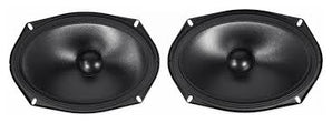 Alpine S-S69C 520W Max (170W RMS) 6" x 9" Type-S Series 2-Way Component Car Speakers
