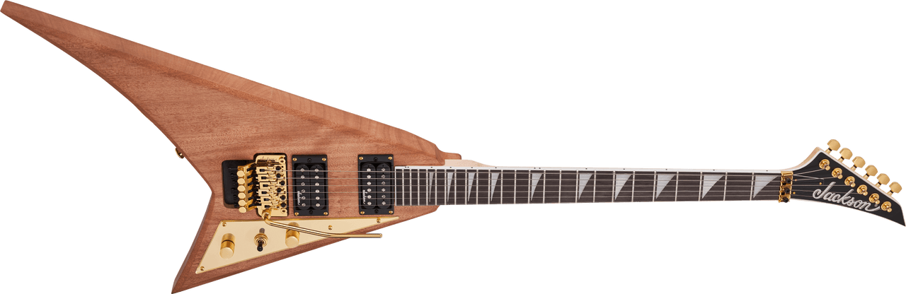 Jackson JS Series Rhoads MAH JS32, Amaranth Fingerboard, Natural