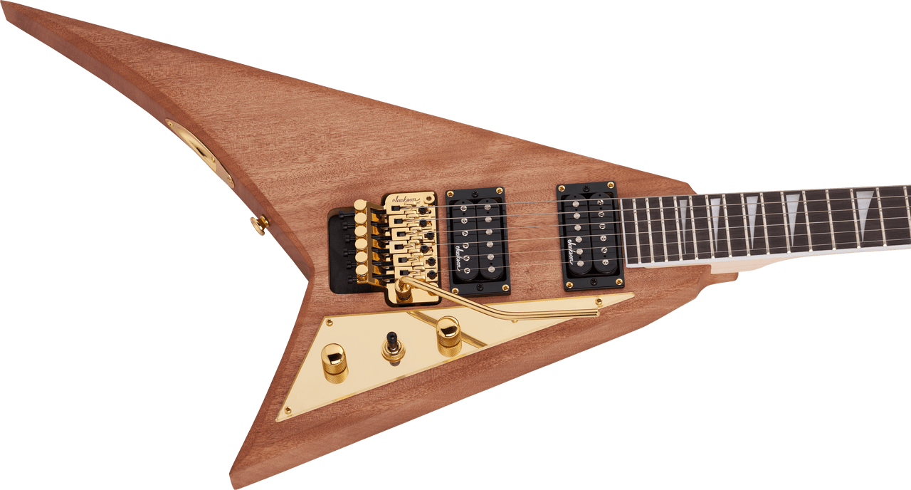 Jackson JS Series Rhoads MAH JS32, Amaranth Fingerboard, Natural