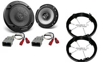 Thumbnail for Kenwood KFC1666S + Front or Rear Speaker Adapters + Harness For Select Honda and Acura Vehicles