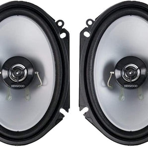 Kenwood Car KFCC6866S 6x8" 500 Watt 2-Way Car Audio Coaxial Speakers Stereo