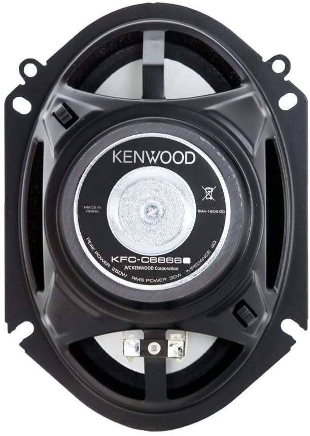 4 X Kenwood Car KFCC6866S 6x8" 500 Watt 2-Way Coaxial Speakers Car Audio