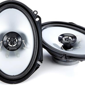 4 Kenwood Car KFCC6866S 6x8" 500 Watt 2-Way Car Audio Coaxial Speakers Stereo