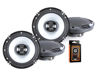 Thumbnail for 2 Pairs of Kenwood KFC-1666S 600W Max (60W RMS) 6.5