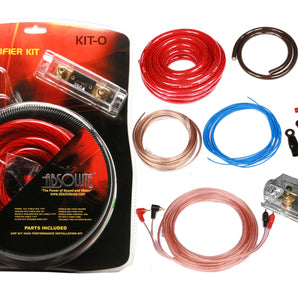 2 Absolute KIT-0 0 Gauge Amplifier Installation Kit