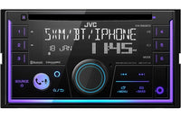 Thumbnail for JVC KW-R950BTS Double DIN In-Dash CD Car Stereo Receiver with Bluetooth and Built-in Alexa (SiriusXM Ready)