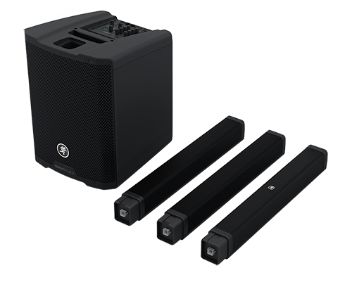 Mackie SRM-Flex 1300 Watt Line Array DJ Speaker PA System w/Sub+M50X Headphones