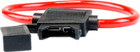 Thumbnail for 10 pack 8 gauge Fuse Holder CQ211M Maxi Car Audio 12 Volt