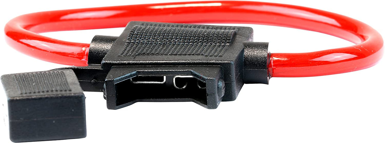 1 - Maxi 8-Gauge Fuse Holder with Cover (Single), Maxi fuse holder, 8 gauge