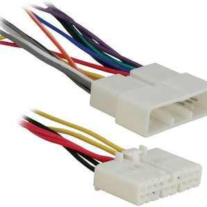 Absolute USA AH1720T<br/> Wiring Harness for 1996-1998 Honda Civic Vehicles with Keyless Entry Retainment