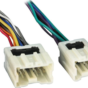 Absolute H702/7550 Radio Wiring Harness Compatible for Nissan and Infinity 1994-2012 Power 4 Speaker