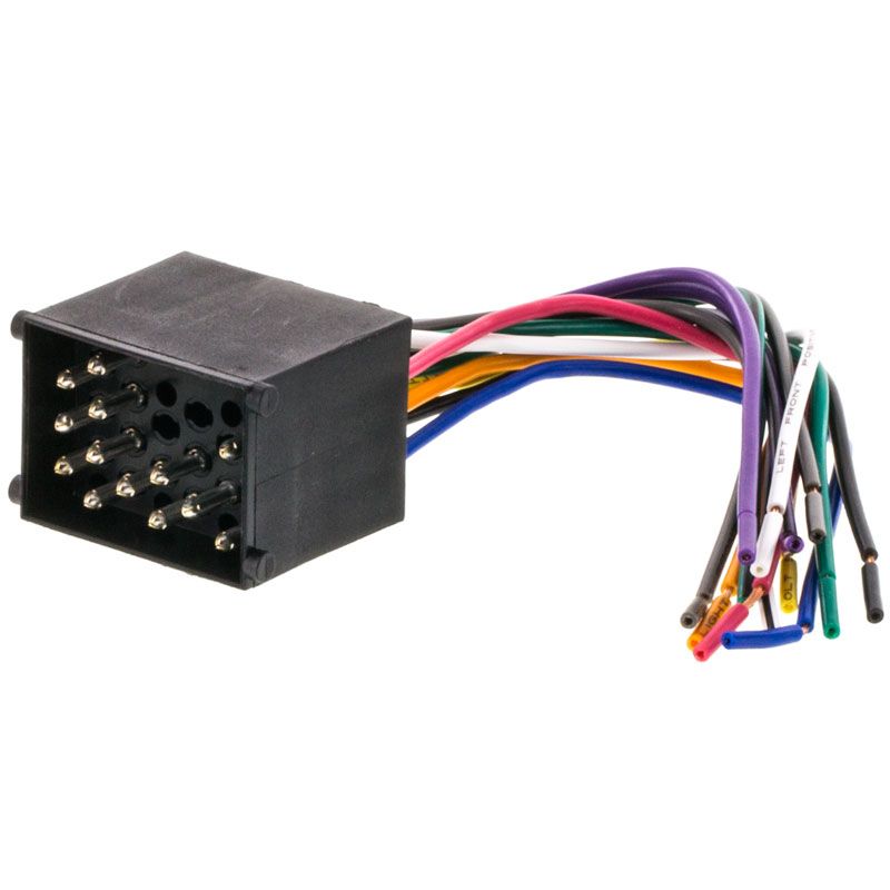  iso Radio-Car Radio Adapter Stereo Harness Cable ISO Plug Fits  for E36 E46 E39 : Electronics