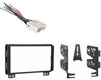 Thumbnail for American Terminal AT-5026 AT-5520 Compatible with Ford Mustang 2004 Double DIN Aftermarket Stereo Harness Radio Install Dash Kit