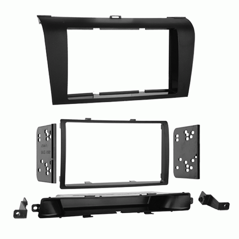 Metra 95-7504 Double Din Installation Dash Kit for Select 2004-2009 Mazda 3 Vehicles